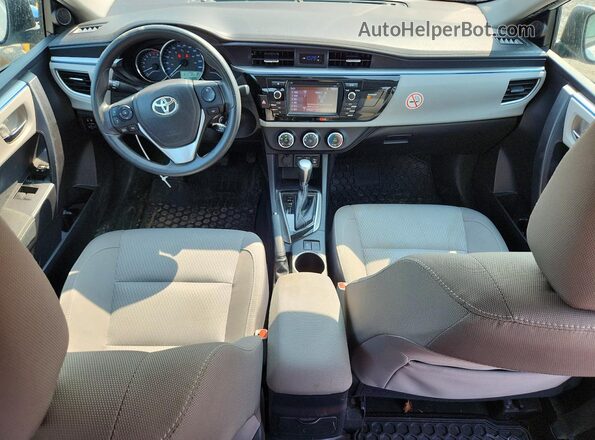 2T1BURHE7GC687382 2016 TOYOTA COROLLA White Առջևի վահանակի տեսք