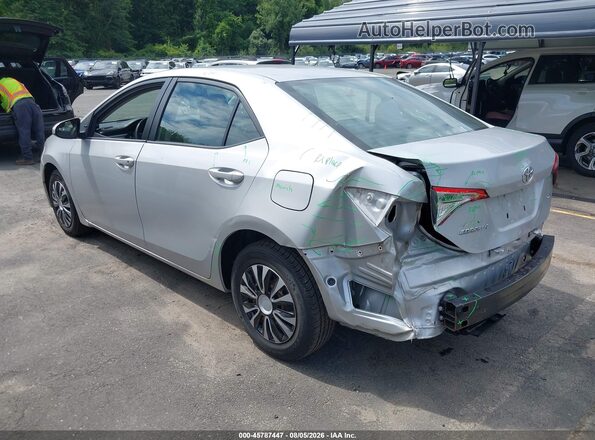 2T1BURHE7GC700471 2016 TOYOTA COROLLA Silver Trasero izquierdo