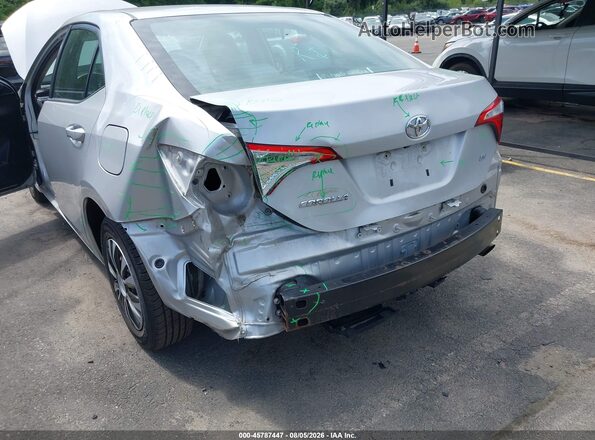 2T1BURHE7GC700471 2016 TOYOTA COROLLA Silver Vista frontal