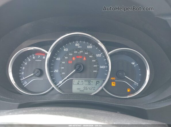 2T1BURHE7GC700471 2016 TOYOTA COROLLA Silver Vista de los asientos traseros