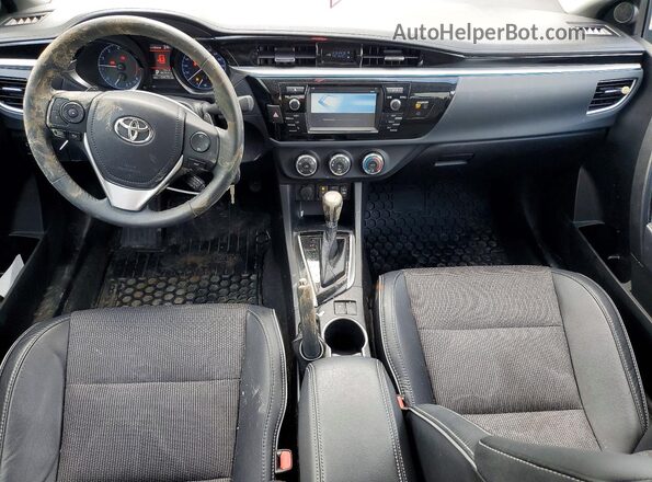 2T1BURHE7GC710112 2016 TOYOTA COROLLA Black Vista del salpicadero