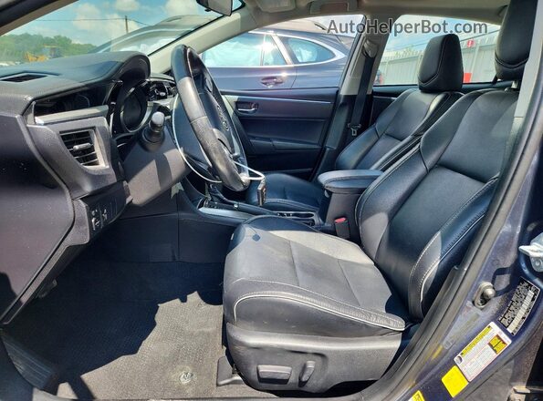 2T1BURHE7GC711843 2016 TOYOTA COROLLA Gray Front interior view