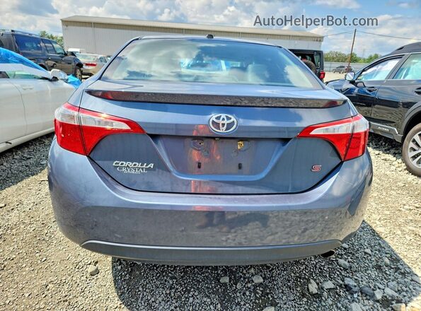 2T1BURHE7GC711843 2016 TOYOTA COROLLA Gray Rear view