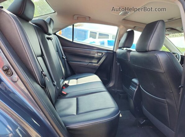 2T1BURHE7GC711843 2016 TOYOTA COROLLA Gray Rear seats view
