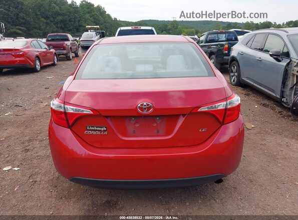 2T1BURHE7GC739271 2016 TOYOTA COROLLA Red 