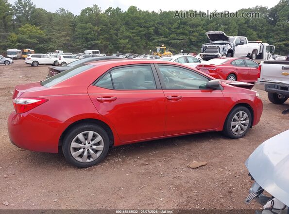 2T1BURHE7GC739271 2016 TOYOTA COROLLA Red Vista interior de 360 grados