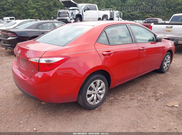 2T1BURHE7GC739271 2016 TOYOTA COROLLA Red Trasero derecho