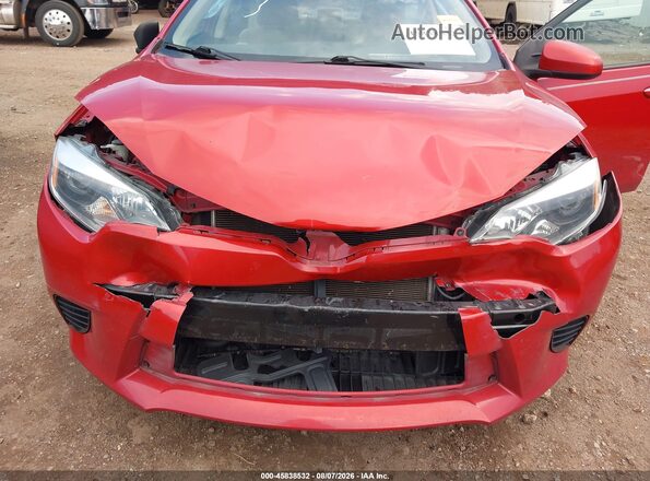 2T1BURHE7GC739271 2016 TOYOTA COROLLA Red Vista frontal