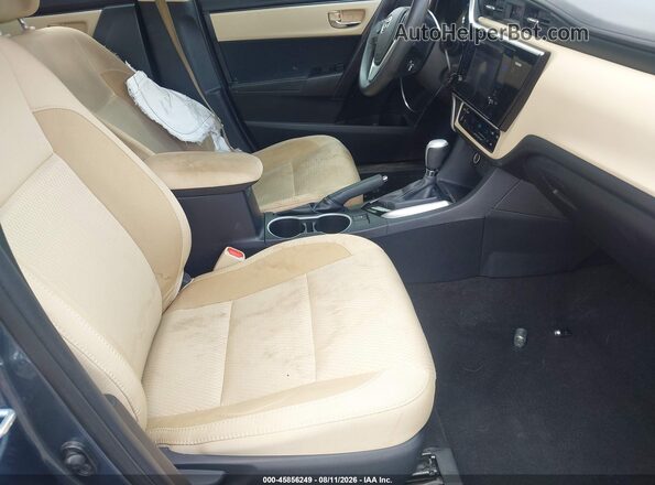 2T1BURHE7HC758114 2017 TOYOTA COROLLA Gray Սալոնի դիմացի տեսք