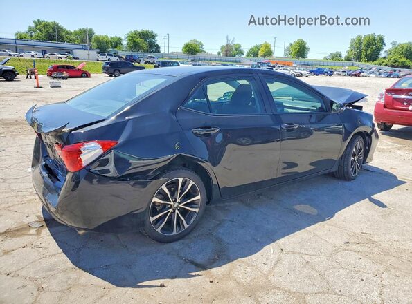 2T1BURHE7HC770098 2017 TOYOTA COROLLA Black უკანა მარჯვენა