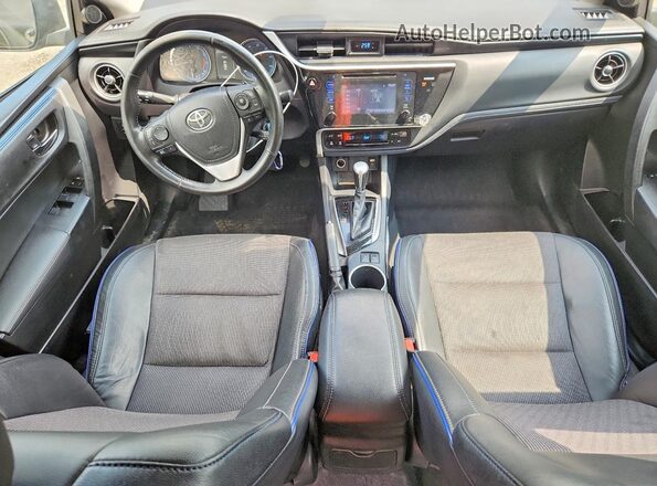 2T1BURHE7HC792604 2017 TOYOTA COROLLA Black Առջևի վահանակի տեսք