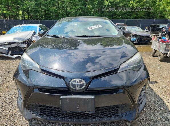 2T1BURHE7HC792604 2017 TOYOTA COROLLA Black Դիմացի տեսք