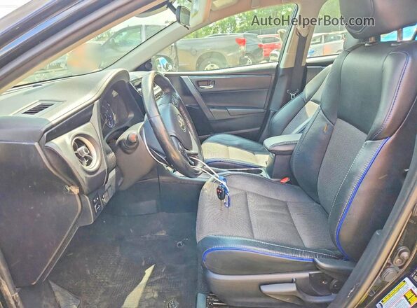 2T1BURHE7HC792604 2017 TOYOTA COROLLA Black Սալոնի դիմացի տեսք