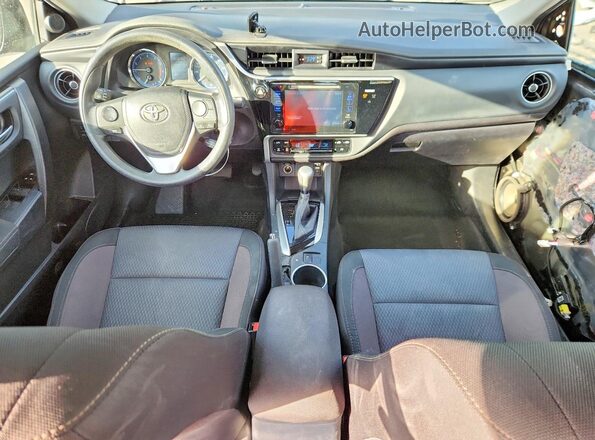 2T1BURHE7HC794692 2017 TOYOTA COROLLA Charcoal Առջևի վահանակի տեսք