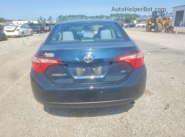 2T1BURHE7HC815332 2017 TOYOTA COROLLA Синий Вид сзади