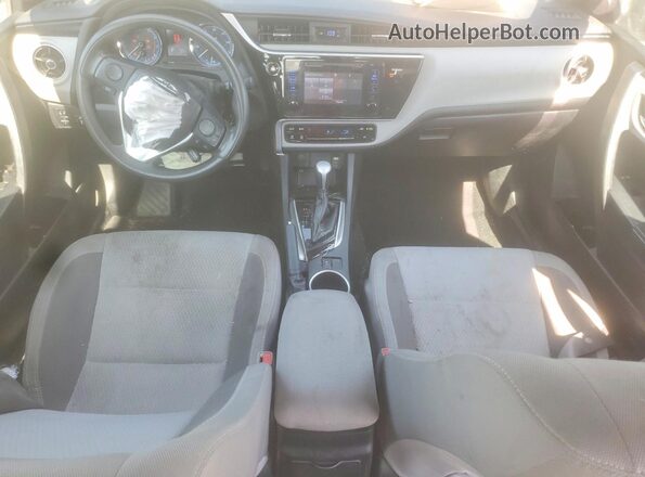2T1BURHE7HC815332 2017 TOYOTA COROLLA Синий Вид панели приборов
