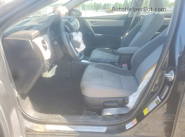 2T1BURHE7HC815332 2017 TOYOTA COROLLA Синий Вид салона спереди