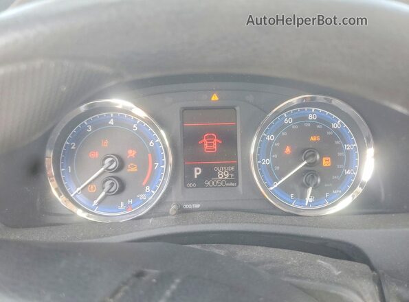 2T1BURHE7HC815332 2017 TOYOTA COROLLA Синий Вид щитка приборов