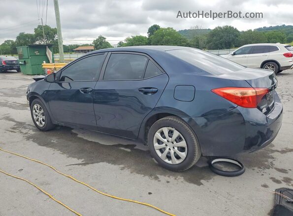 2T1BURHE7HC820191 2017 TOYOTA COROLLA Синий Задняя левая четверть
