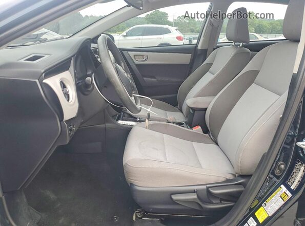 2T1BURHE7HC820191 2017 TOYOTA COROLLA Синий Вид салона спереди