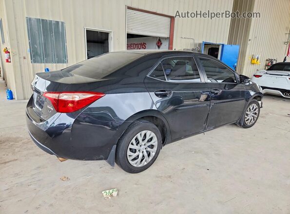2T1BURHE7HC850114 2017 TOYOTA COROLLA Black Tył prawy