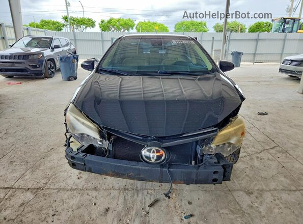 2T1BURHE7HC850114 2017 TOYOTA COROLLA Black Widok z przodu