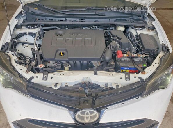 2T1BURHE7HC861758 2017 TOYOTA COROLLA White Вид задньої частини салону