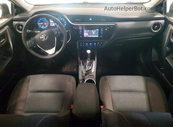 2T1BURHE7HC861758 2017 TOYOTA COROLLA White Вид панелі приладів