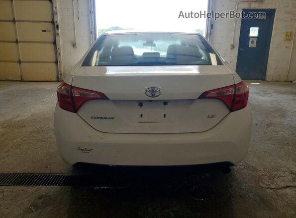 2T1BURHE7HC861758 2017 TOYOTA COROLLA White Вид ззаду