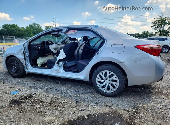 2T1BURHE7HC890497 2017 TOYOTA COROLLA Silver Tył lewy