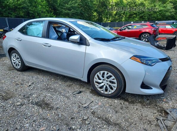 2T1BURHE7HC890497 2017 TOYOTA COROLLA Silver Przód prawy