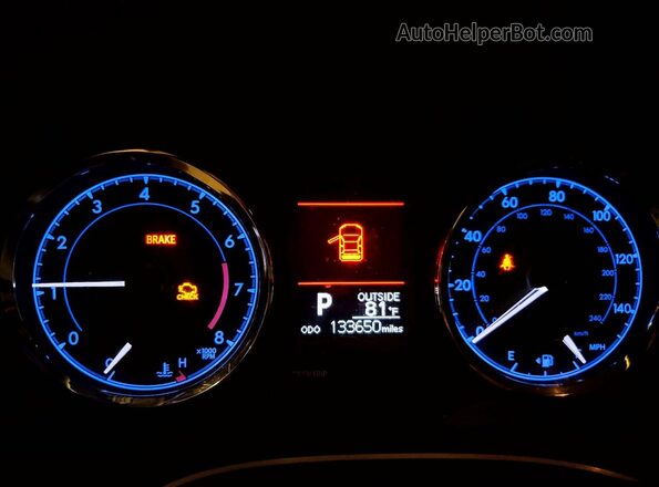 2T1BURHE7HC932232 2017 TOYOTA COROLLA White Vista del cuadro de instrumentos