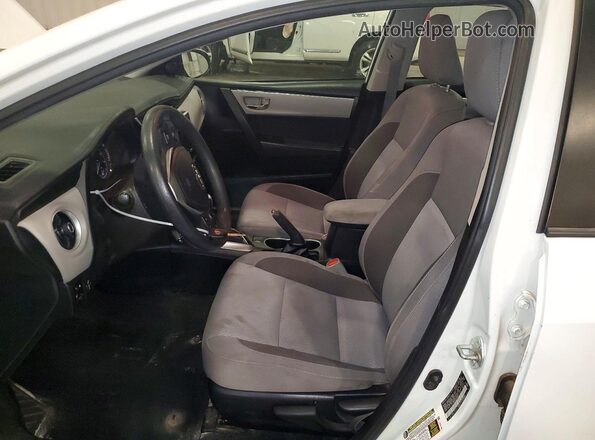2T1BURHE7HC932232 2017 TOYOTA COROLLA White Vista interior delantera