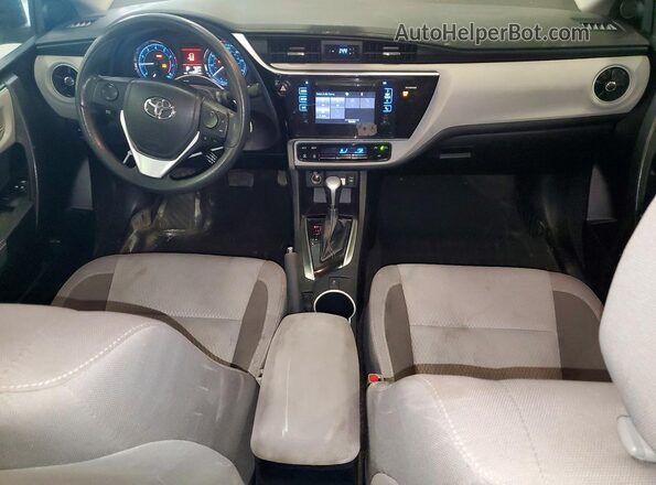 2T1BURHE7HC932232 2017 TOYOTA COROLLA White Vista del salpicadero