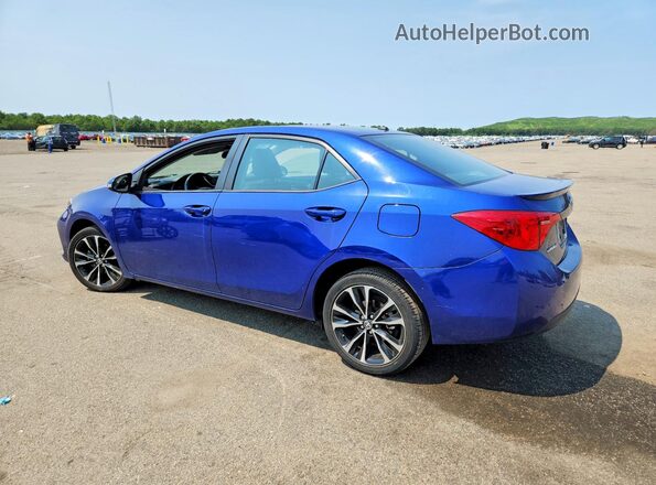 2T1BURHE7HC935583 2017 TOYOTA COROLLA Blue Tył lewy