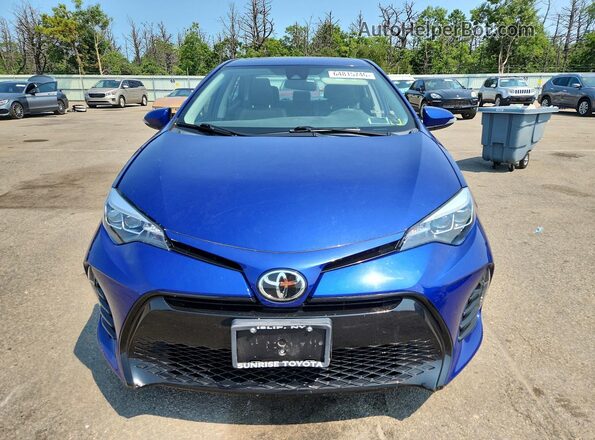 2T1BURHE7HC935583 2017 TOYOTA COROLLA Blue Widok z przodu