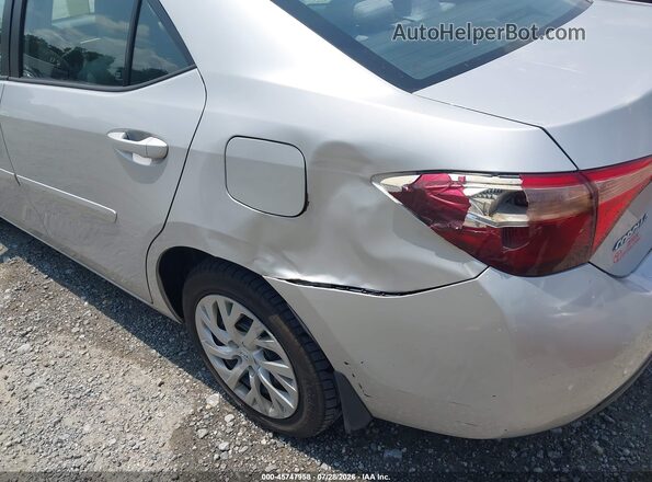 2T1BURHE7HC939293 2017 TOYOTA COROLLA Silver წინა ხედი