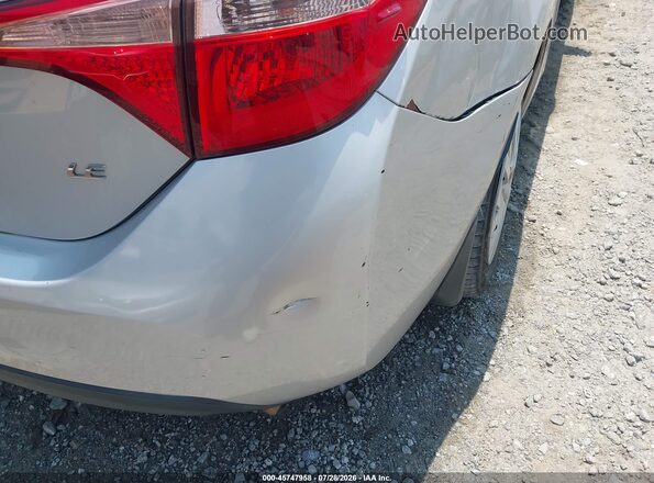 2T1BURHE7HC939293 2017 TOYOTA COROLLA Silver 
