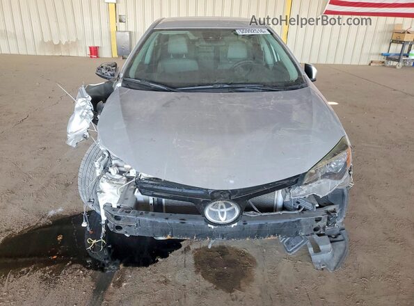 2T1BURHE7HC956613 2017 TOYOTA COROLLA Silver წინა ხედი
