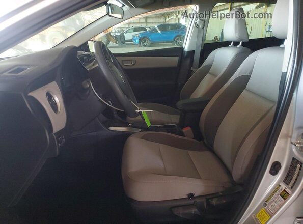 2T1BURHE7HC956613 2017 TOYOTA COROLLA Silver წინა სალონის ხედი