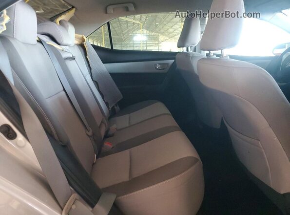 2T1BURHE7HC956613 2017 TOYOTA COROLLA Silver უკანა სავარძლების ხედი