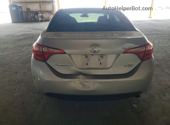 2T1BURHE7HC956613 2017 TOYOTA COROLLA Silver უკანა ხედი