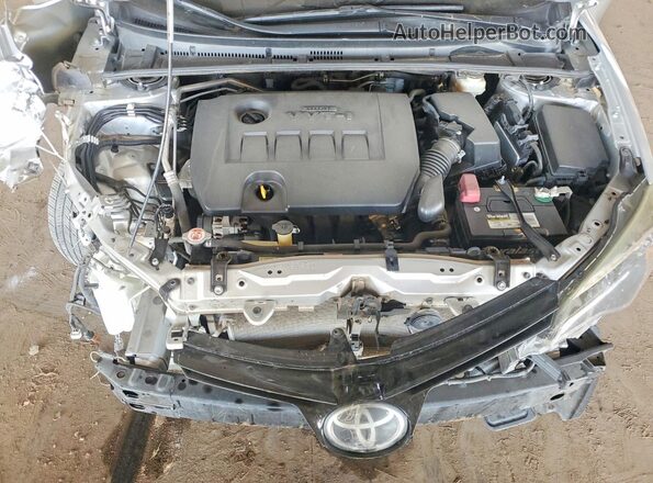2T1BURHE7HC956613 2017 TOYOTA COROLLA Silver უკანა სალონის ხედი