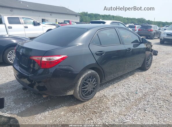 2T1BURHE7JC019072 2018 TOYOTA COROLLA Черный Задняя правая четверть