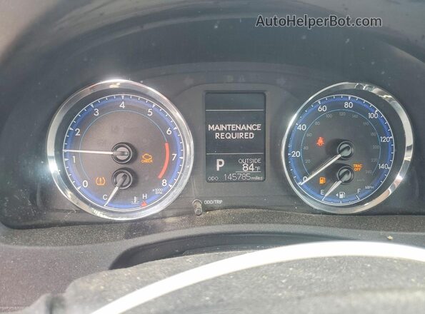 2T1BURHE7JC059667 2018 TOYOTA COROLLA Silver Instrument cluster view