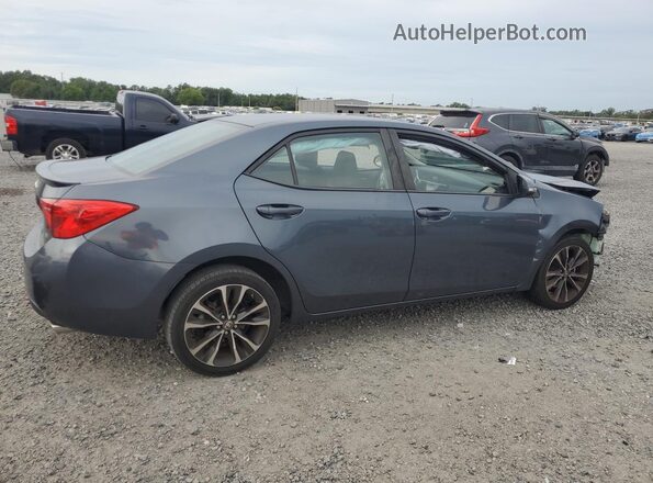 2T1BURHE7JC067610 2018 TOYOTA COROLLA Gray Trasero derecho