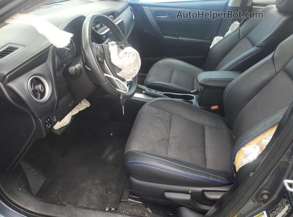 2T1BURHE7JC067610 2018 TOYOTA COROLLA Gray Vista interior delantera