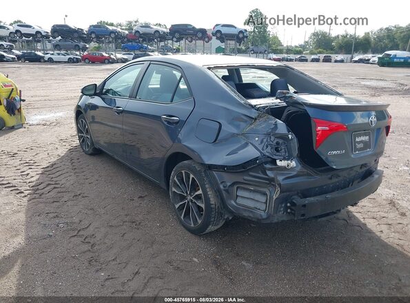 2T1BURHE7JC119978 2018 TOYOTA COROLLA Gray Rear left