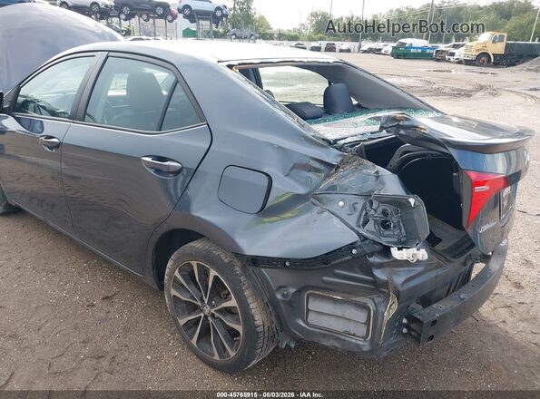 2T1BURHE7JC119978 2018 TOYOTA COROLLA Gray Front view