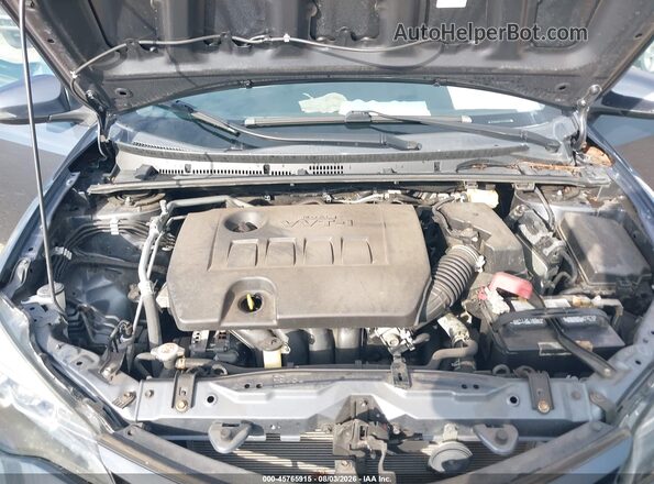 2T1BURHE7JC119978 2018 TOYOTA COROLLA Gray Rear view